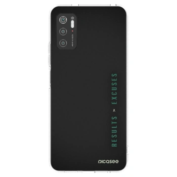Picasee silikonski prozorni ovitek za Xiaomi Poco M3 Pro 5G - Results x Excuses