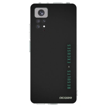 Picasee silikonski prozorni ovitek za Xiaomi Redmi Note 11S 4G - Results x Excuses