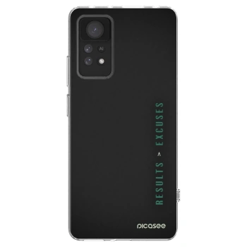 Picasee silikonski prozorni ovitek za Xiaomi Redmi Note 11 Pro 5G - Results x Excuses