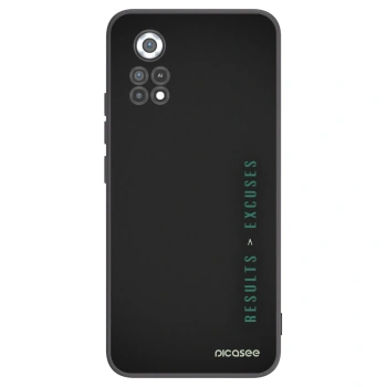 Picasee silikonski črni ovitek za Xiaomi Poco X4 Pro 5G - Results x Excuses