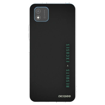 Picasee silikonski prozorni ovitek za Realme C11 (2021) - Results x Excuses