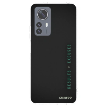 Picasee silikonski prozorni ovitek za Xiaomi 12 Pro - Results x Excuses