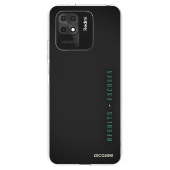 Picasee silikonski prozorni ovitek za Xiaomi Redmi 10C - Results x Excuses