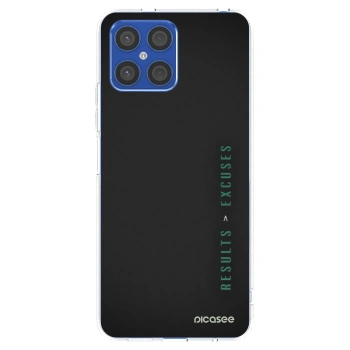 Picasee silikonski prozorni ovitek za Honor X8 4G - Results x Excuses