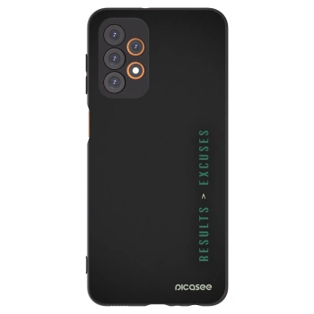 Picasee silikonski črni ovitek za Samsung Galaxy A23 A236B 5G - Results x Excuses