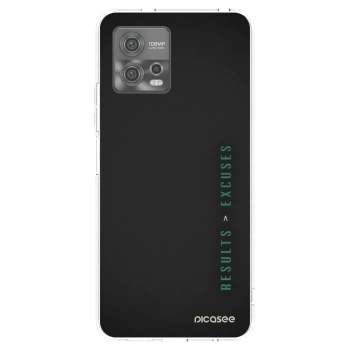 Picasee silikonski prozorni ovitek za Motorola Moto G72 - Results x Excuses