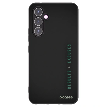 Picasee silikonski črni ovitek za Samsung Galaxy A54 5G A546B - Results x Excuses