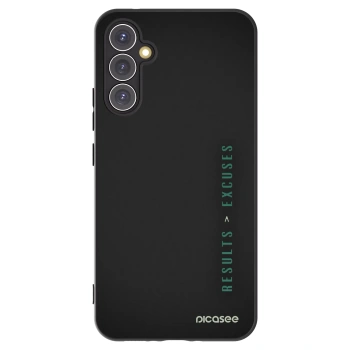 Picasee silikonski črni ovitek za Samsung Galaxy A34 5G A346B - Results x Excuses