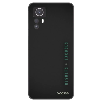 Picasee silikonski črni ovitek za Xiaomi Redmi Note 12S - Results x Excuses
