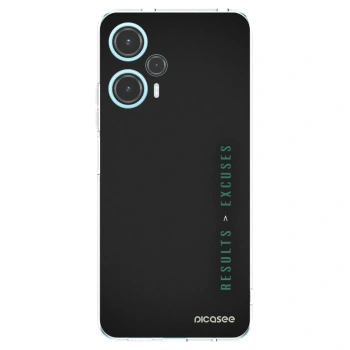 Picasee silikonski prozorni ovitek za Xiaomi Poco F5 - Results x Excuses