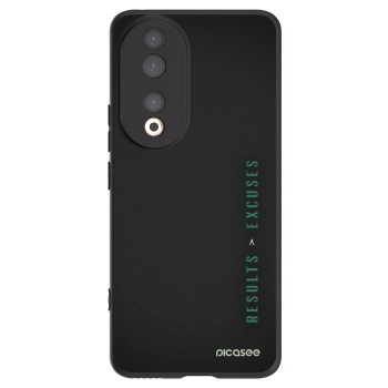 Picasee silikonski črni ovitek za Honor 90 5G - Results x Excuses