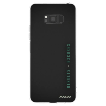 Picasee silikonski prozorni ovitek za Samsung Galaxy S8 G950F - Results x Excuses