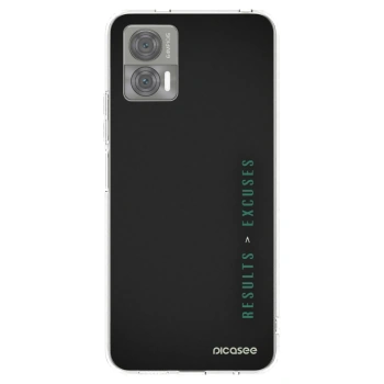 Picasee silikonski prozorni ovitek za Motorola Edge 30 Neo - Results x Excuses
