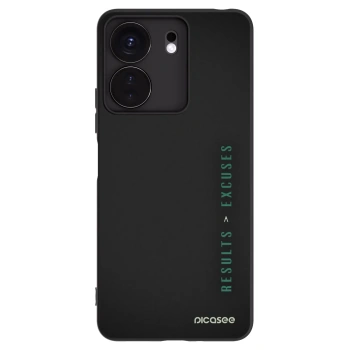 Picasee silikonski črni ovitek za Xiaomi Redmi 13C 4G - Results x Excuses