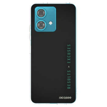 Picasee silikonski prozorni ovitek za Motorola Edge 40 Neo - Results x Excuses