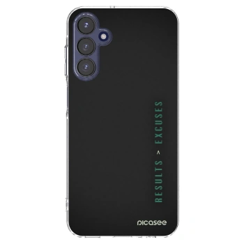 Picasee silikonski prozorni ovitek za Samsung Galaxy A15 A155F 4G - Results x Excuses