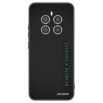 Picasee silikonski črni ovitek za Realme 12 Pro 5G - Results x Excuses