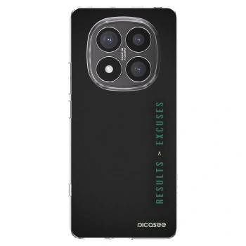 Picasee silikonski prozorni ovitek za Xiaomi Redmi Note 14 Pro+ 5G - Results x Excuses