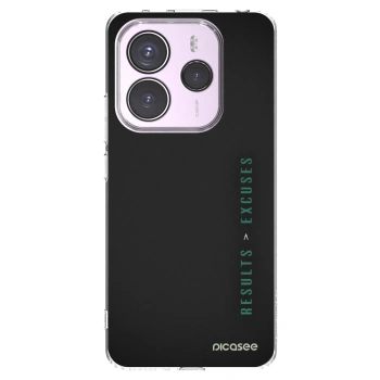 Picasee silikonski prozorni ovitek za Xiaomi Redmi Note 14 5G - Results x Excuses