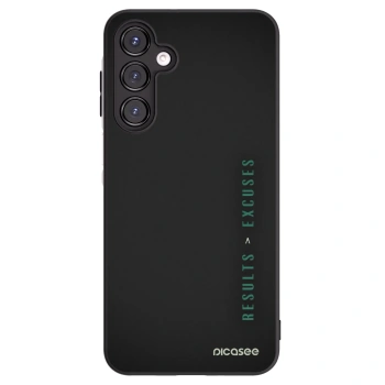 Picasee silikonski črni ovitek za Samsung Galaxy A16 5G - Results x Excuses