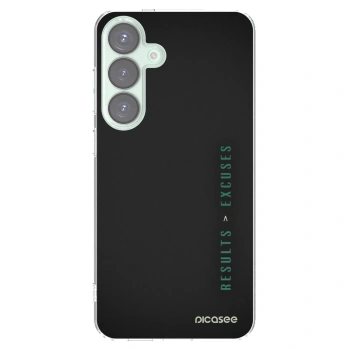 Picasee silikonski prozorni ovitek za Samsung Galaxy S25+ 5G - Results x Excuses