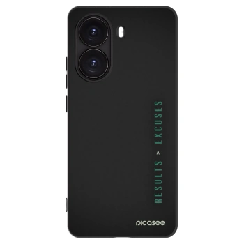 Picasee silikonski črni ovitek za Xiaomi Poco X7 Pro 5G - Results x Excuses