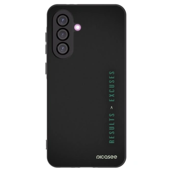 Picasee silikonski črni ovitek za Samsung Galaxy A36 5G - Results x Excuses
