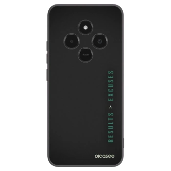 Picasee silikonski črni ovitek za Xiaomi Poco C75 - Results x Excuses