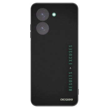 Picasee silikonski črni ovitek za Xiaomi Redmi A5 - Results x Excuses