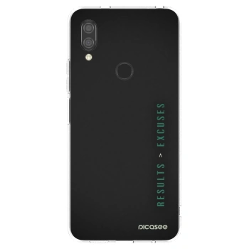 Picasee silikonski prozorni ovitek za Xiaomi Redmi 7 - Results x Excuses