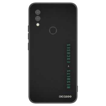 Picasee silikonski črni ovitek za Xiaomi Redmi 7 - Results x Excuses
