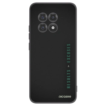 Picasee silikonski črni ovitek za OnePlus 13R 5G - Results x Excuses