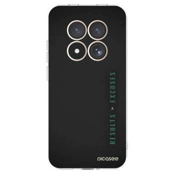 Picasee silikonski prozorni ovitek za Xiaomi Redmi Note 15 Pro 4G - Results x Excuses