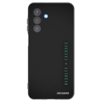 Picasee silikonski črni ovitek za Samsung Galaxy A17 5G - Results x Excuses