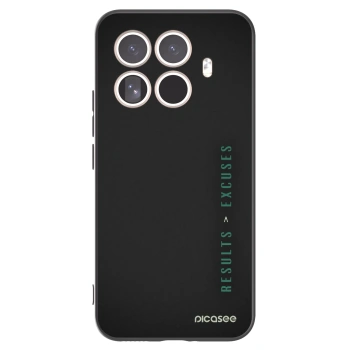 Picasee silikonski črni ovitek za Xiaomi 15T Pro - Results x Excuses