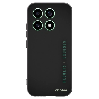 Picasee silikonski črni ovitek za Xiaomi 17 - Results x Excuses