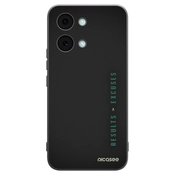 Picasee silikonski črni ovitek za Xiaomi Poco X8 Pro Max - Results x Excuses