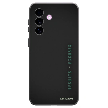 Picasee silikonski črni ovitek za Samsung Galaxy A57 5G - Results x Excuses