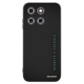 Picasee silikonski črni ovitek za Motorola Moto G77 - Results x Excuses