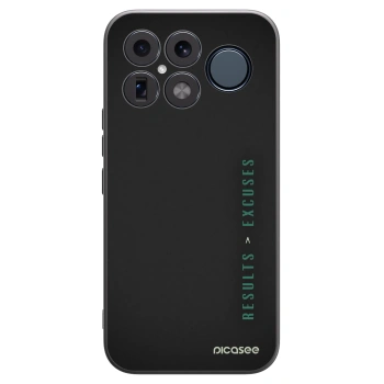 Picasee silikonski črni ovitek za Xiaomi Poco F8 Ultra - Results x Excuses