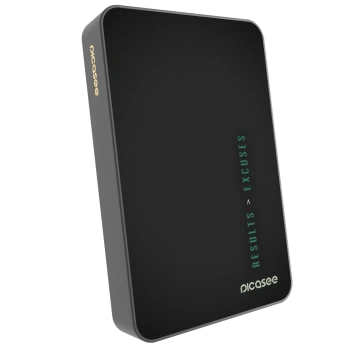 Picasee Prenosna baterija z MagSafe 10 000 mAh Siva - Results x Excuses