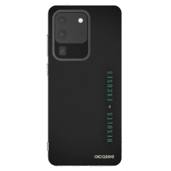 Picasee silikonski prozorni ovitek za Samsung Galaxy S20 Ultra 5G G988F - Results x Excuses