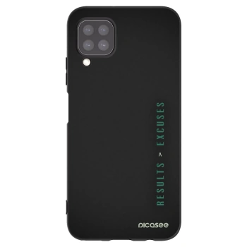 Picasee silikonski črni ovitek za Huawei P40 Lite - Results x Excuses
