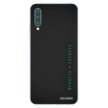 Picasee silikonski prozorni ovitek za Samsung Galaxy A30s A307F - Results x Excuses