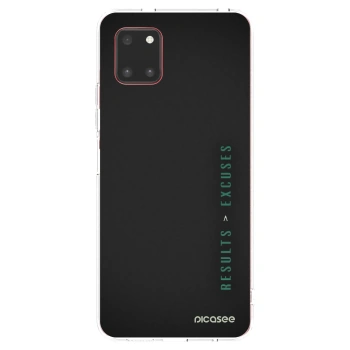 Picasee silikonski prozorni ovitek za Samsung Galaxy Note 10 Lite N770F - Results x Excuses