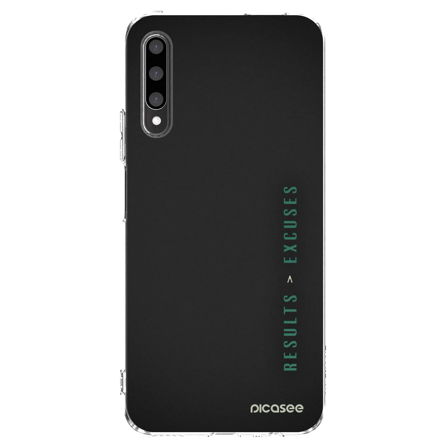 Picasee silikonski prozorni ovitek za Honor 9X Pro - Results x Excuses
