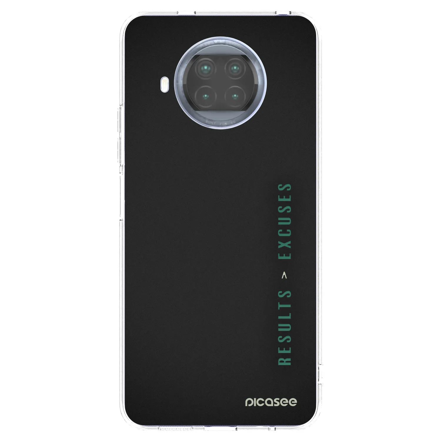 Picasee silikonski prozorni ovitek za Xiaomi Mi 10T Lite - Results x Excuses