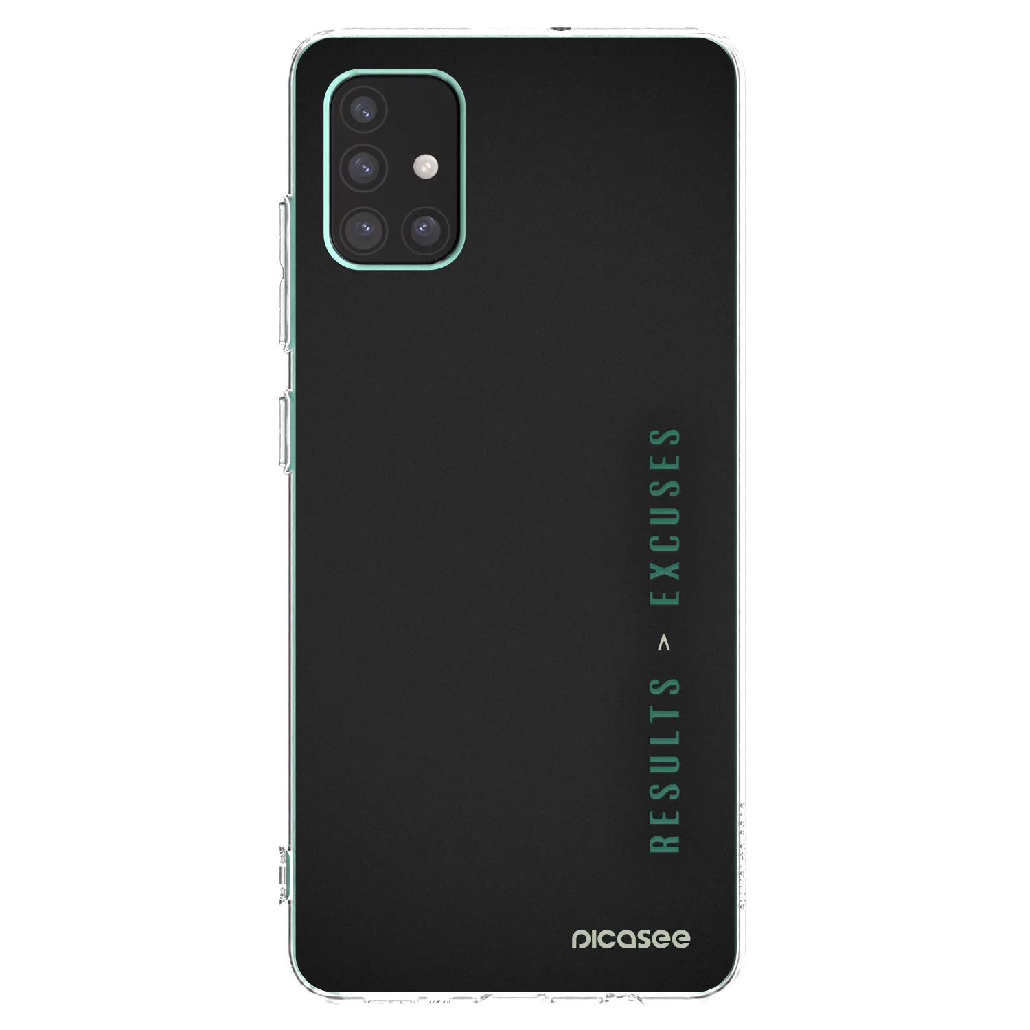Picasee silikonski prozorni ovitek za Samsung Galaxy M51 M515F - Results x Excuses