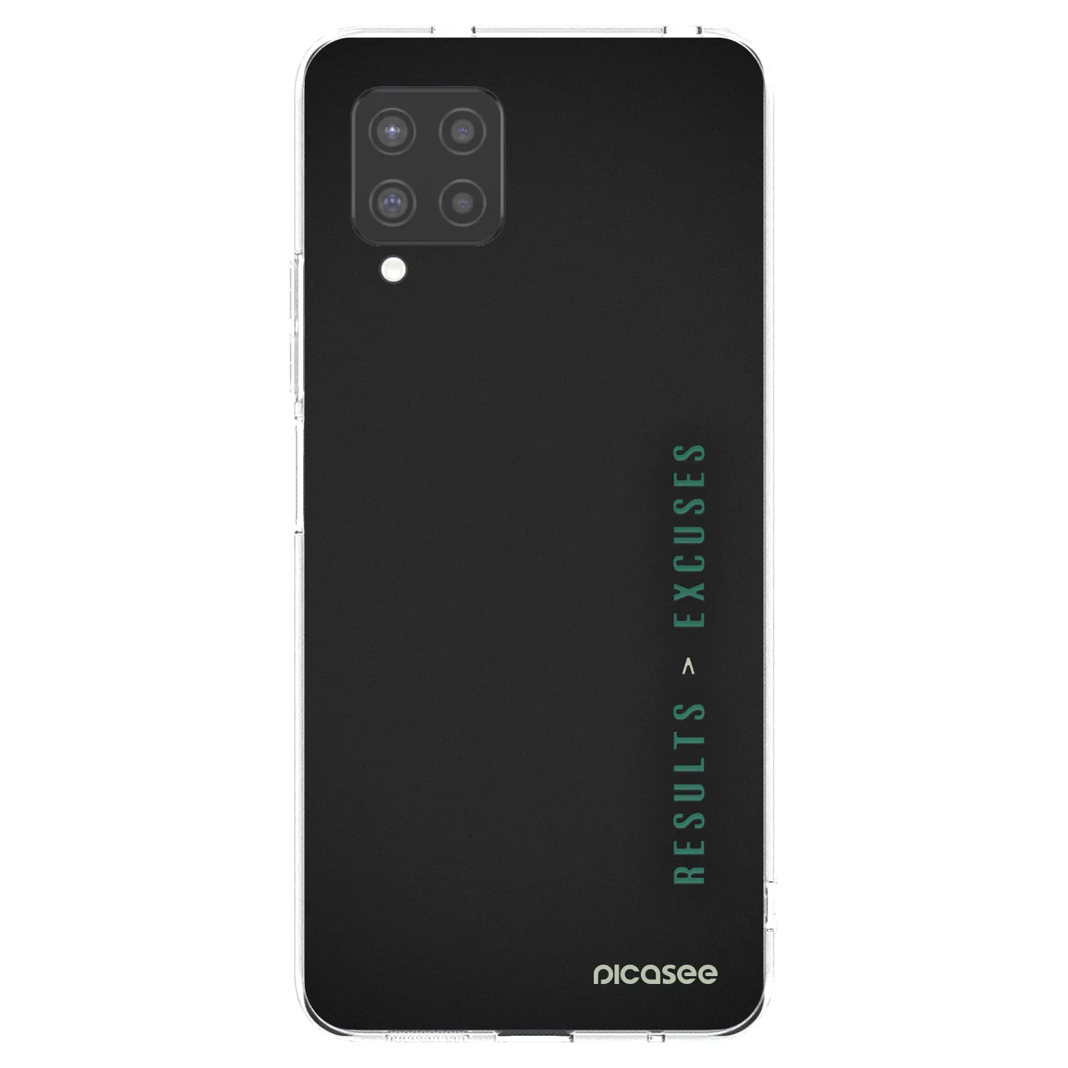 Picasee silikonski prozorni ovitek za Samsung Galaxy A42 A426B - Results x Excuses