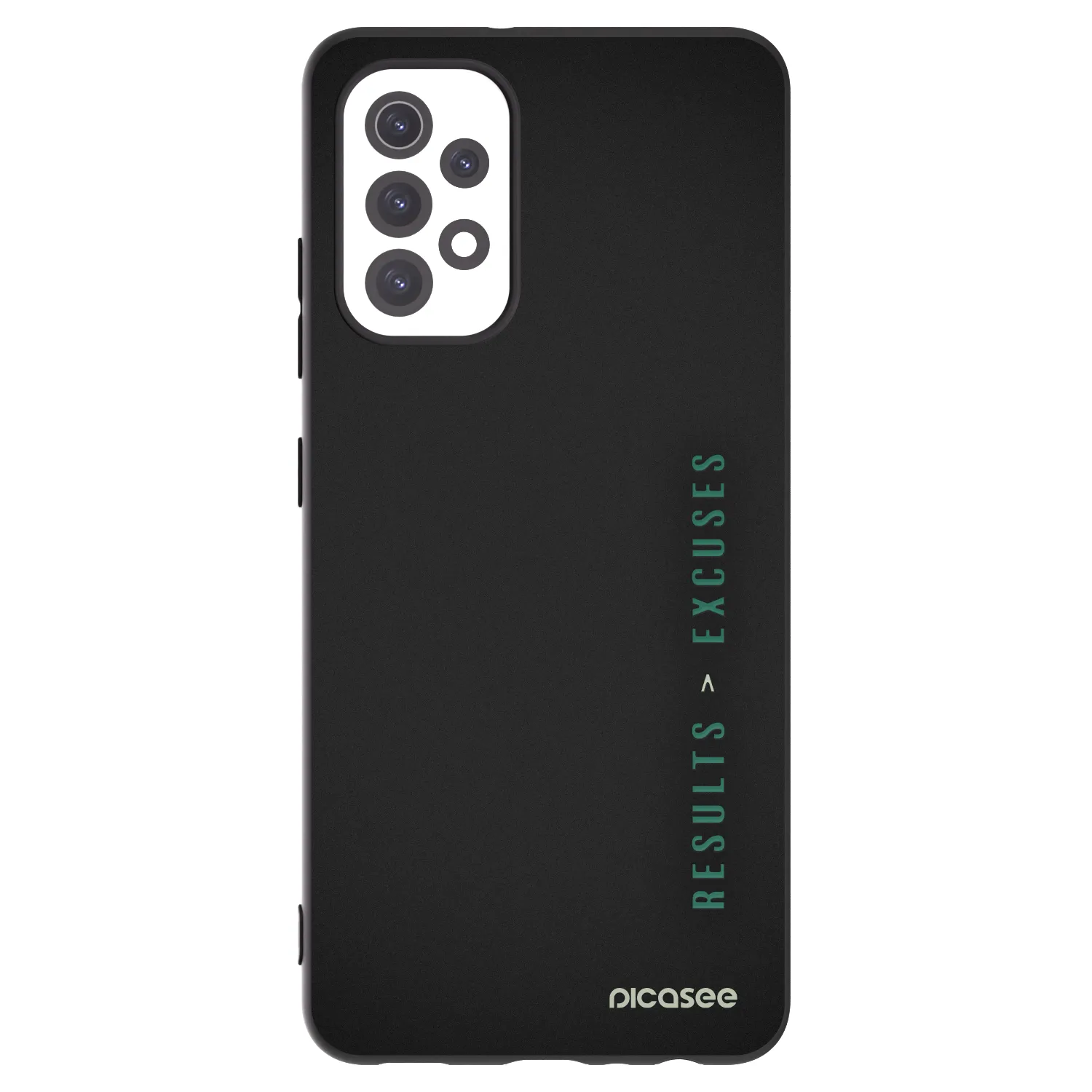 Picasee silikonski črni ovitek za Samsung Galaxy A32 5G A326B - Results x Excuses